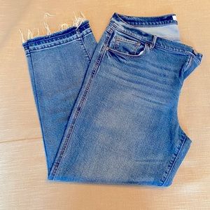 LOFT Straight Crop Jeans